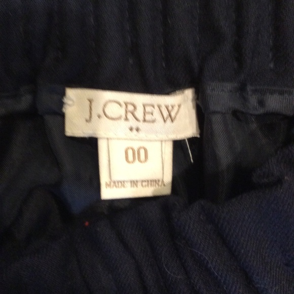 NWOT New J.Crew J. Crew Navy Paperbag Mini Skirt - Picture 5 of 6